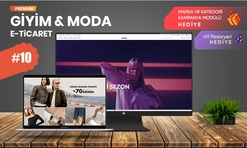 Giyim & Moda E-Ticaret Yazılımı #10 – Global ve Çok Dilli Online Satış Sistemi