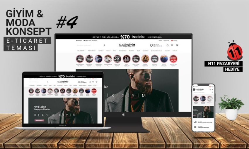 Giyim & Moda E-Ticaret Yazılımı #4 – Kurumsal ve Ölçeklenebilir Satış Sistemi