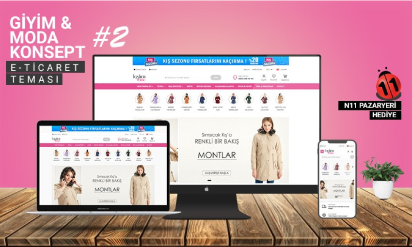 Giyim & Moda E-Ticaret Yazılımı #2 – Gelişmiş Online Satış Sistemi